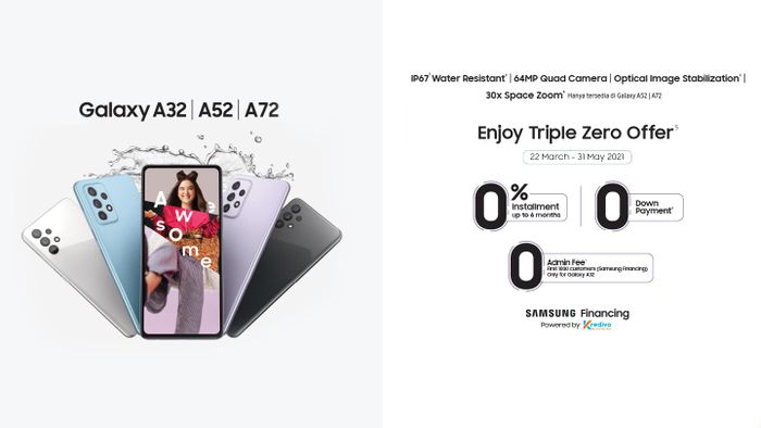 Poster Promo Samsung Galaxy A Series