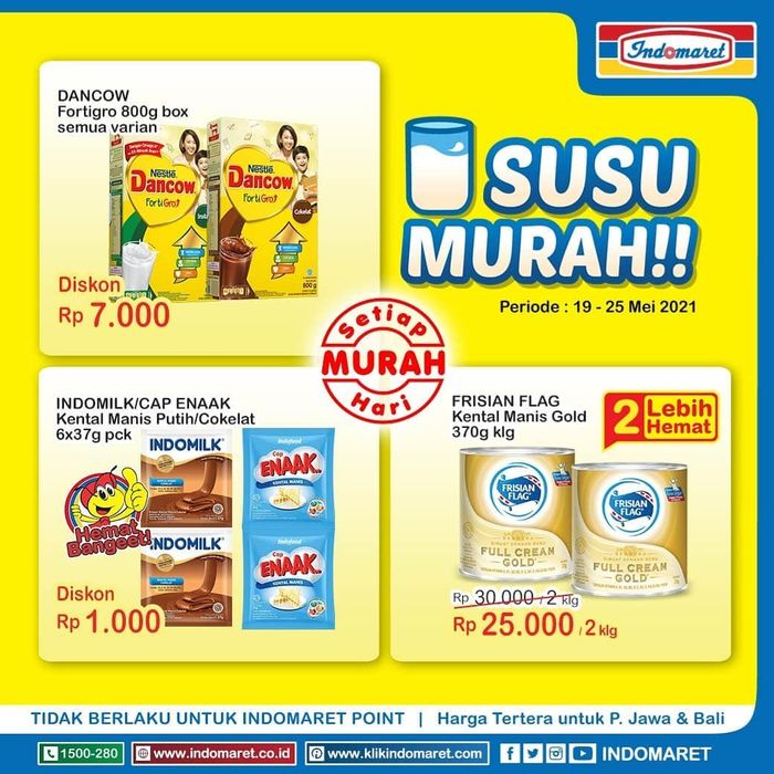 Promo Indomaret Periode 19-25 Mei 2021, Diskon Belanja Super Hemat