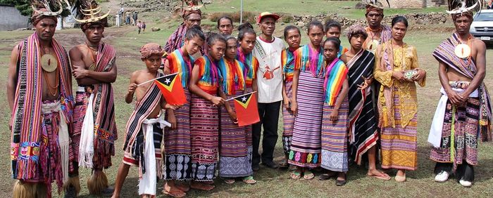 Ilustrasi orang Timor Leste