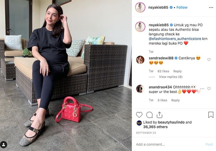 Rumah artis Nabila Syakieb