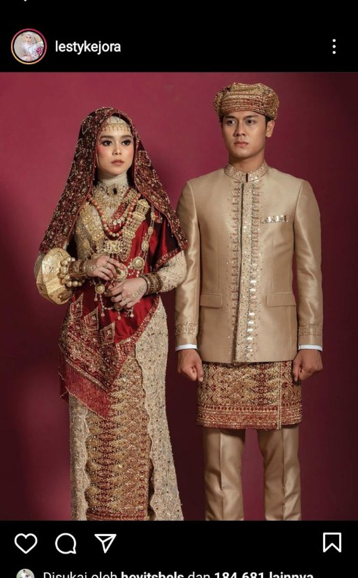 Lesti Kejora mengucapkan terima kasih untuk semua orang yang terlah mensupport hubungannya bersama <a href='https://jambi.tribunnews.com/tag/rizky-billar' title='Rizky Billar'>Rizky Billar</a>.