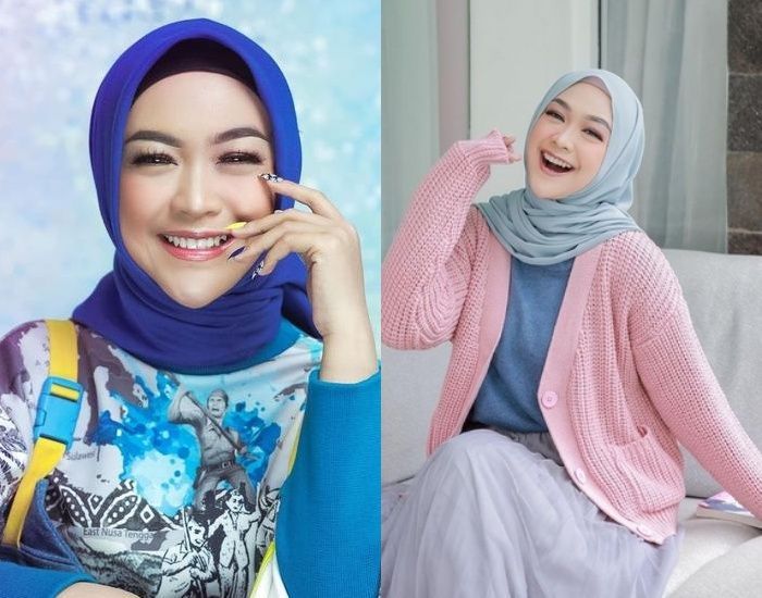 Ria Ricis terlihat lebih tirus dan semakin lancip dagunya