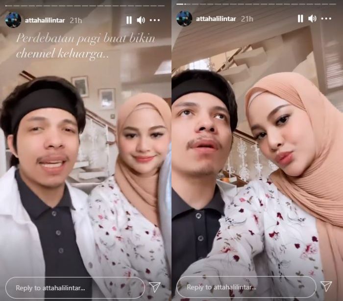 Aurel dan Atta sibuk pilih nama baru untuk keluarga kecilnya.