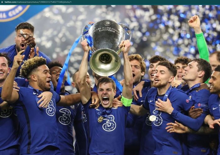 Chelsea menjadi juara Liga Champions 2020-2021 usai menundukkan Manchester City di final.