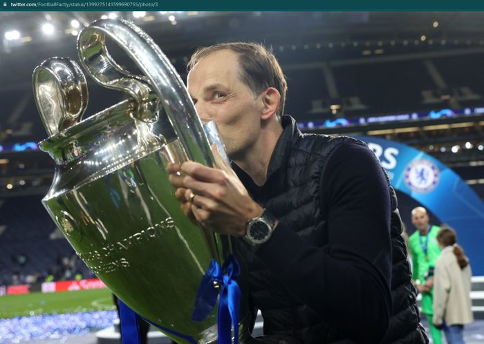 Thomas Tuchel berhasil mempersembahkan gelar Liga Champions bagi Chelsea.