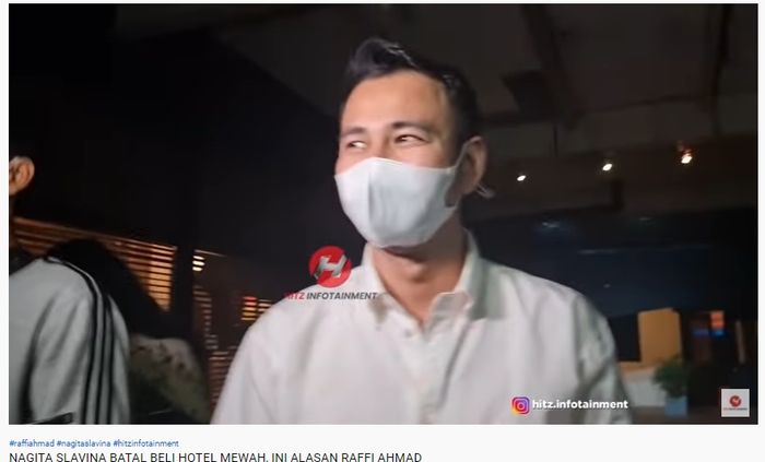 Raffi Ahmad tak turuti ngidam Nagita Slavina.