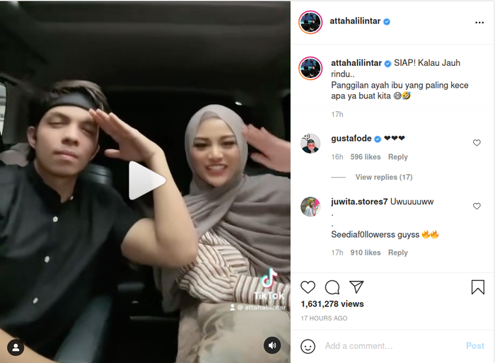 Tampil semakin mesra usai Aurel Hermansyah keguguran, Atta Halilintar ungkap kerinduannya pada sang istri meski belum lama berpisah.