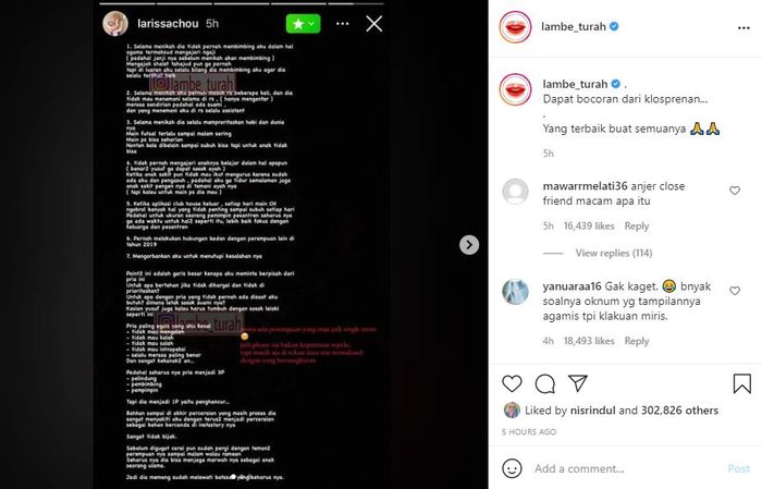 Belum Sah Cerai dari Larissa Chou, Alvin Faiz Malah Bahas ...