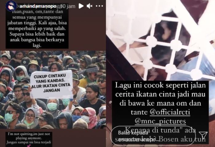 Unggahan Amanda Manopo