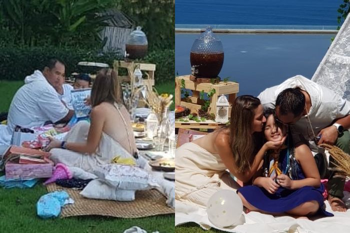 Penampilan Nia Ramadhani Curi Perhatian yang saat Rayakan Ultah Anaknya di Bali