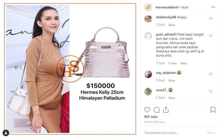Unggahan Hermes Selebriti