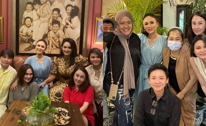 Momen Yuni Shara habiskan waktu ulang tahunnya bareng keluarga besar.