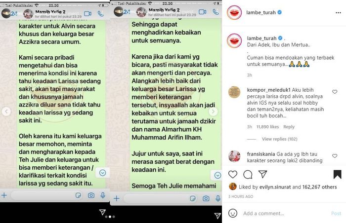 Isi Chat WhatsApp Umi Yuni