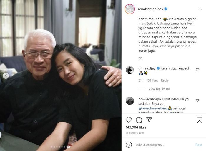 Renatta Moeloek Berbagi Cerita Soal Peran Sang Kakek dalam Karirnya Sebagai Seorang Chef