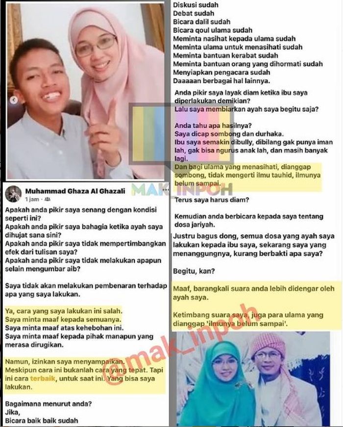 Instagram.com
Unggahan anak Aa Gym dan Teh Ninih, Ghaza