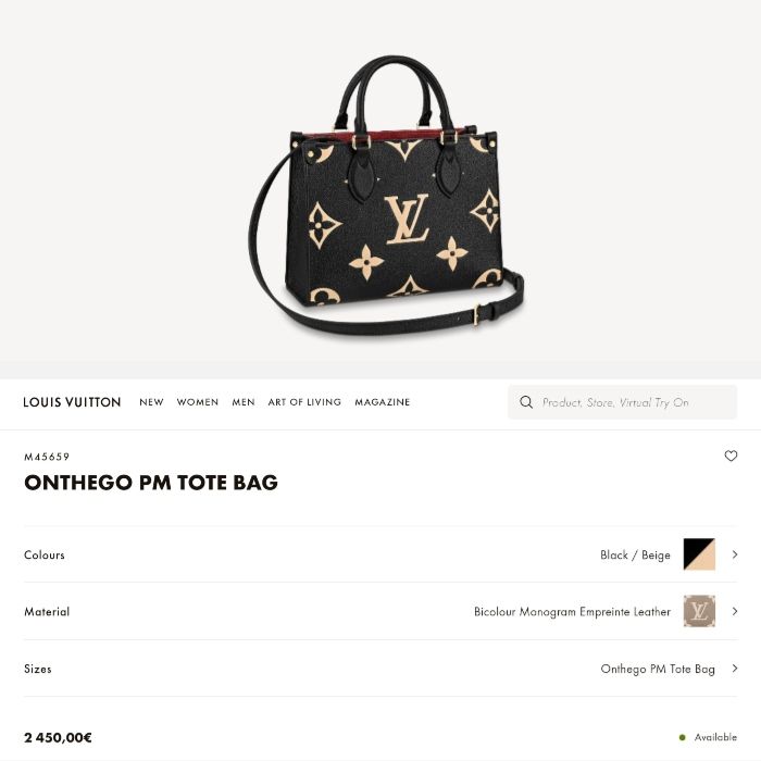 Tas branded keluaran Louis Vuitton milik istri Andre Taulany