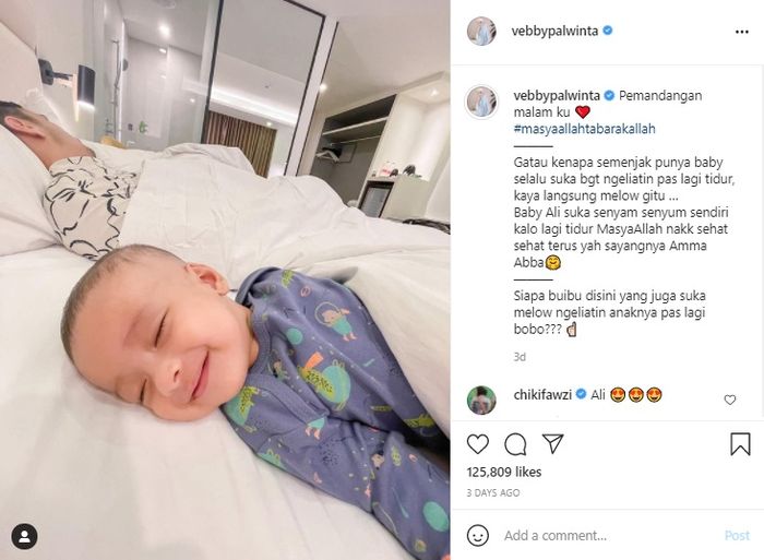 Kamar di rumah artis Vebby Palwinta curi perhatian