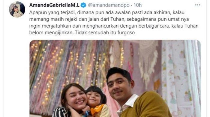 Cuitan Amanda Manopo soal pihak yang ingin menjatuhkan Ikatan Cinta