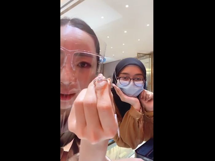 dok. instagram/passionjewelry
Cincin yang dipilih Lesty Kejora