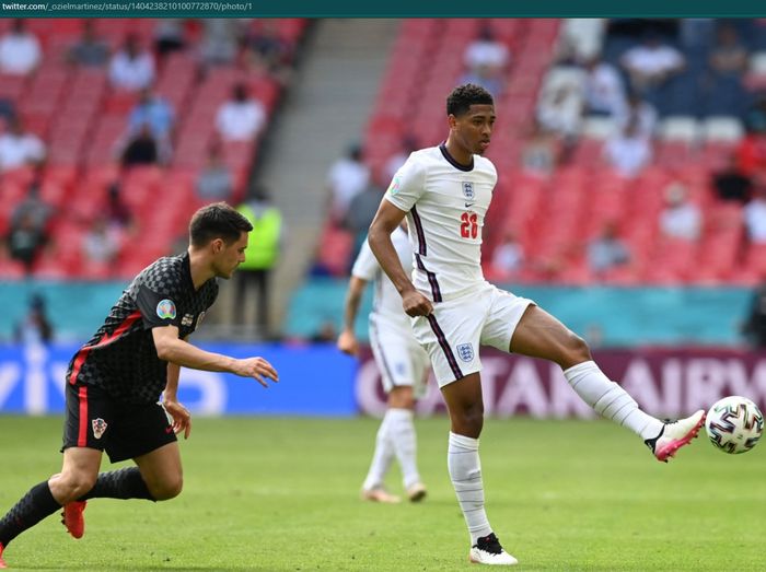 Gelandang muda timnas Inggris, Jude Bellingham, memecahkan rekor sebagai pemain termuda dalam gelaran Euro 2020.