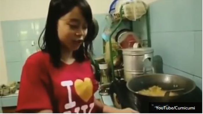 Dapur rumah Lesty