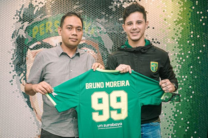 Bruno Moreira, pemain asing anyar Persebaya Surabaya
