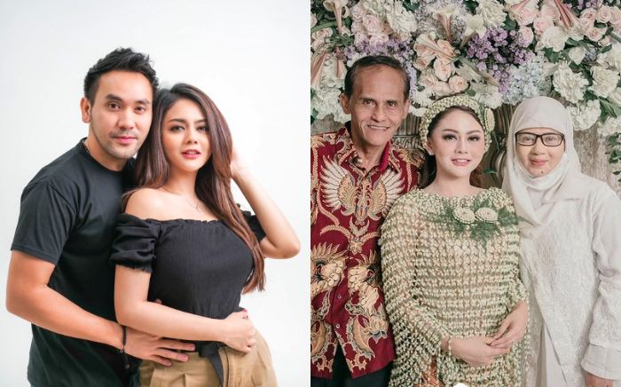 Jenita Janet dan keluarga
