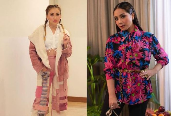 Kolase Nagita Slavina dan Ayu Ting Ting.