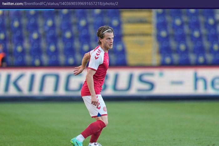 Gelandang timnas Denmark, Mathias Jensen