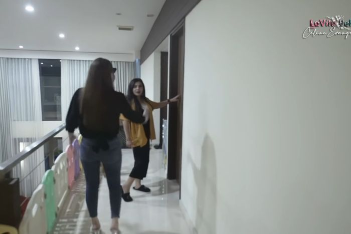 Kamar anak di rumah artis Celine Evangelista.