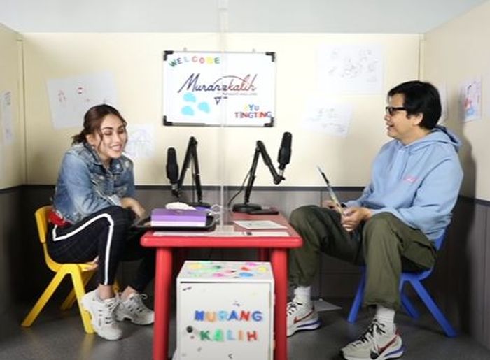 Ayu Ting Ting saat menjadi bintang tamu <a href='https://manado.tribunnews.com/tag/armand-maulana' title='Armand Maulana'>Armand Maulana</a>