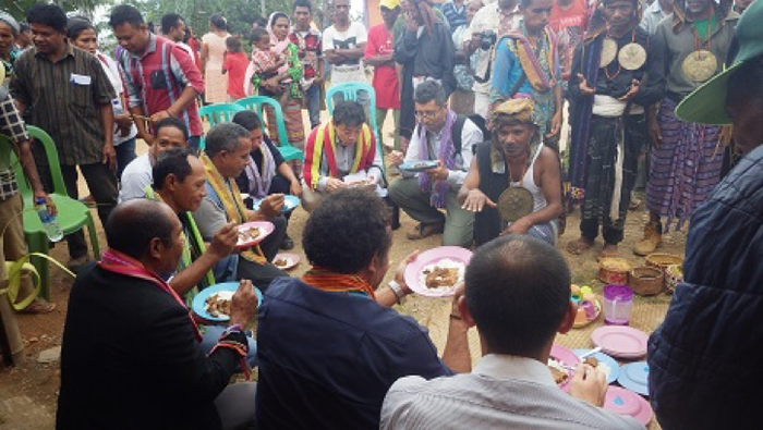 Ritual <a href='https://makassar.tribunnews.com/tag/tara-bandu' title='Tara Bandu'>Tara Bandu</a>, tradisi kuno dan unik di <a href='https://makassar.tribunnews.com/tag/timor-leste' title='Timor Leste'>Timor Leste</a>.