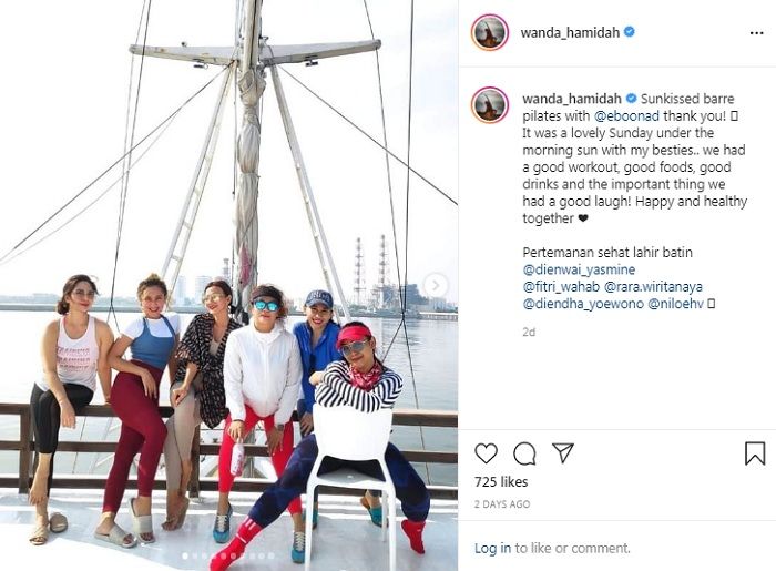 Dulu dikabarkan dekat dengan <a href='https://tribunmedan.cfd/tag/raffi-ahmad' title='Raffi&nbsp;Ahmad'>Raffi&nbsp;Ahmad</a>, <a href='https://tribunmedan.cfd/tag/wanda-hamidah' title='Wanda&nbsp;Hamidah'>Wanda&nbsp;Hamidah</a> kini pamer plesiran naik <a href='https://tribunmedan.cfd/tag/kapal-mewah' title='kapal&nbsp;mewah'>kapal&nbsp;mewah</a>