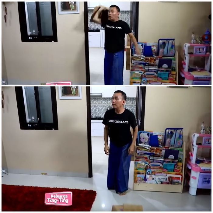 Abdul Rozak murka saat lihat Ayu Ting Ting dan adiknya terus bertengkar