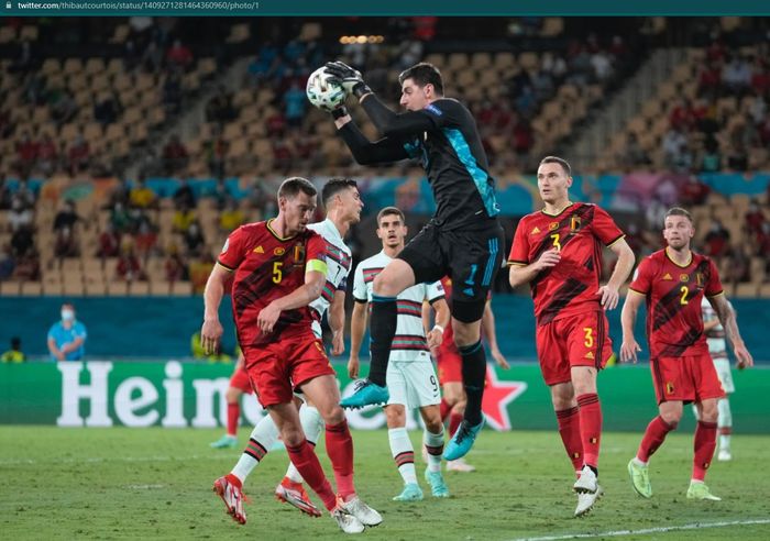 Timnas Belgia sukses menaklukkan timnas Portugal 1-0 di babak 16 besar Euro 2020.