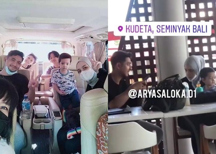 Putri Anne dan Arya Saloka berlibur