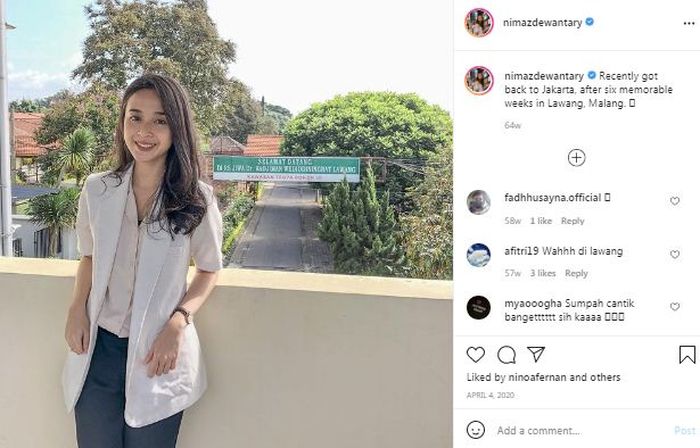 Pekerjaan <a href='https://manado.tribunnews.com/tag/nimaz-dewantary' title='Nimaz&nbsp;Dewantary'>Nimaz&nbsp;Dewantary</a> saat ini