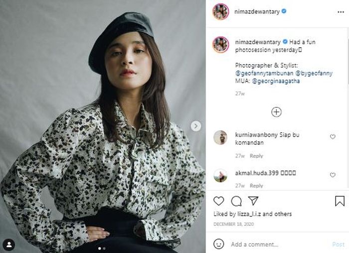Potret <a href='https://manado.tribunnews.com/tag/nimaz-dewantary' title='Nimaz&nbsp;Dewantary'>Nimaz&nbsp;Dewantary</a> saat ini