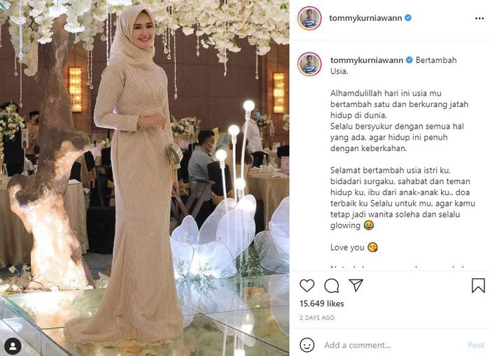 Unggahan Tommy Kurniawan
