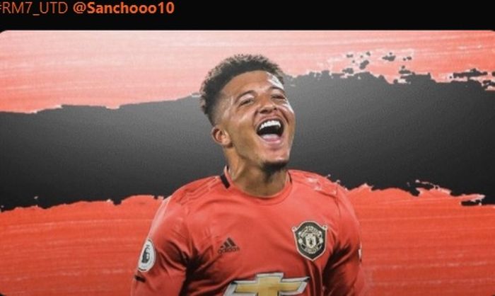 Jadon Sancho bergabung dengan Manchester United pada bursa transfer musim panas 2021.