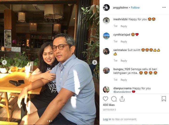 Potret mantan istri Tora Sudiro dengan seorang pria