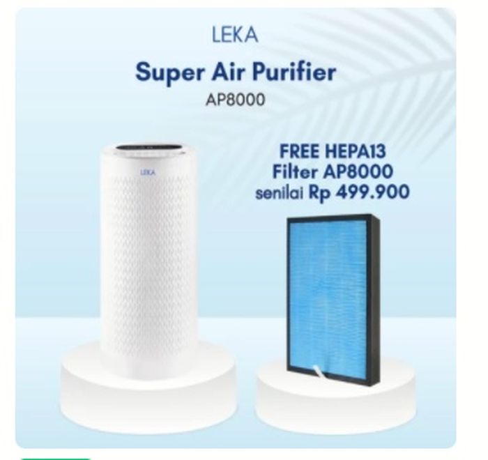 rekomendasi air purifier hepa filter