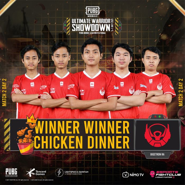 BTR RA managed to get WWCD on the second day of the second match.