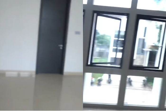 Kamar utama di rumah artis Ricky Harun yang baru.