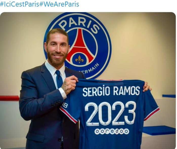 Bek anyar Paris Saint-Germain, Sergio Ramos.