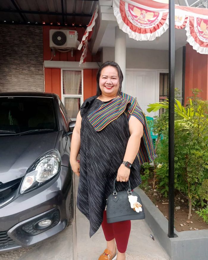 Tampak depan rumah Aty Ratu Kodong