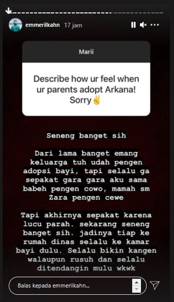 Emmeril Kahn sangat senang kehadiran Arkana