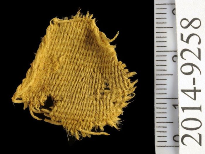 Undyed wool textiles were found at Site 34, typical of Iron Age Timna.