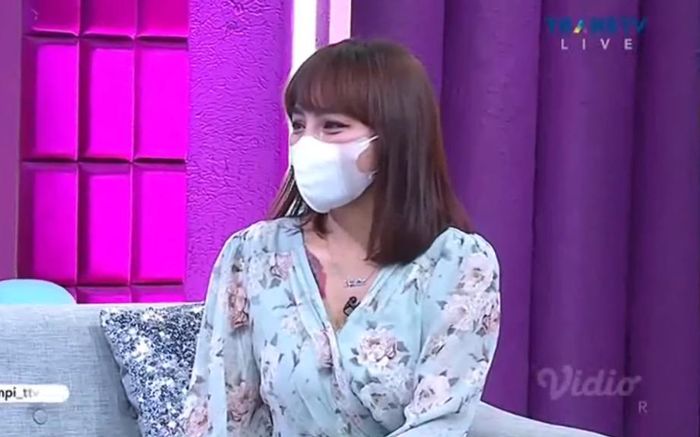 Nadia Christina on the Rumpi Trans TV show.