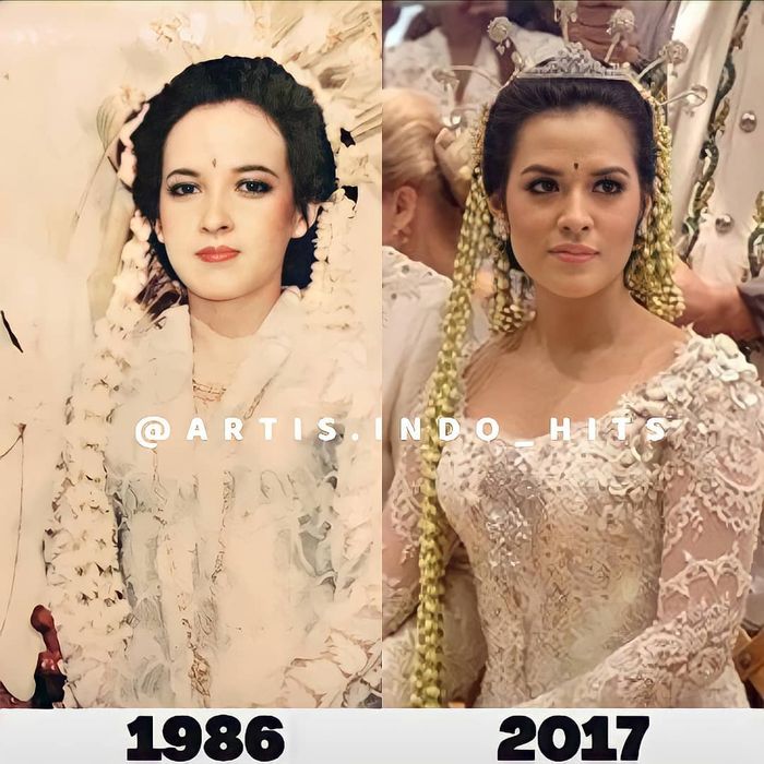 Foto pernikahan Ibunda Raisa dan sang penyanyi